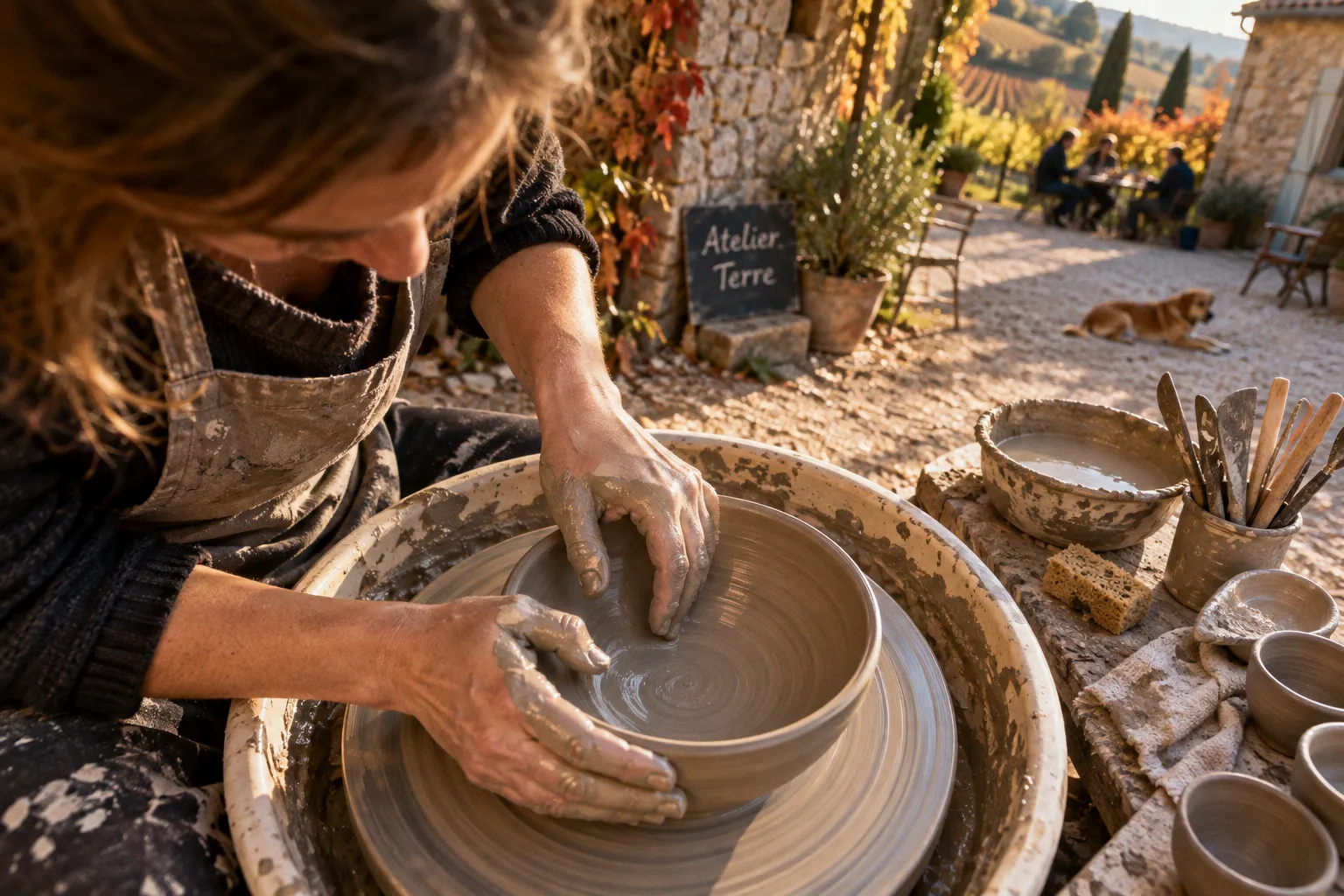 Atelier de poterie en séjour : quel format pour votre niveau