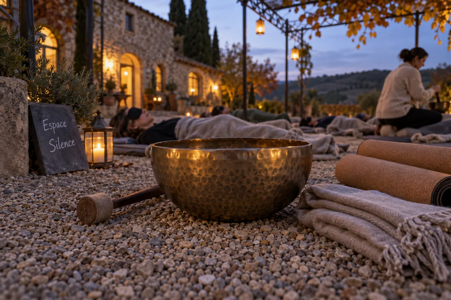 Bain sonore en retraite : étapes pour une immersion réussie