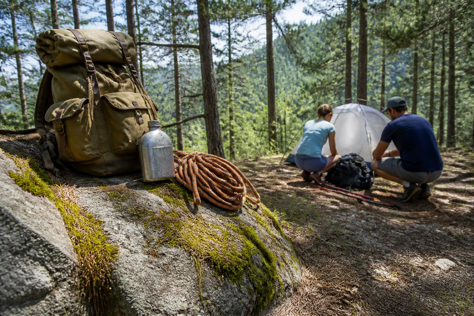 Bivouac en pleine nature : la checklist avant de partir