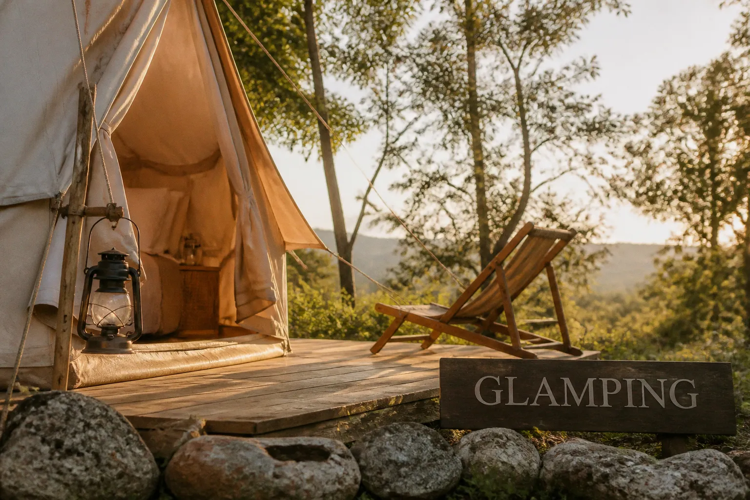 Glamping : quand le luxe s'invite sous la toile en pleine nature