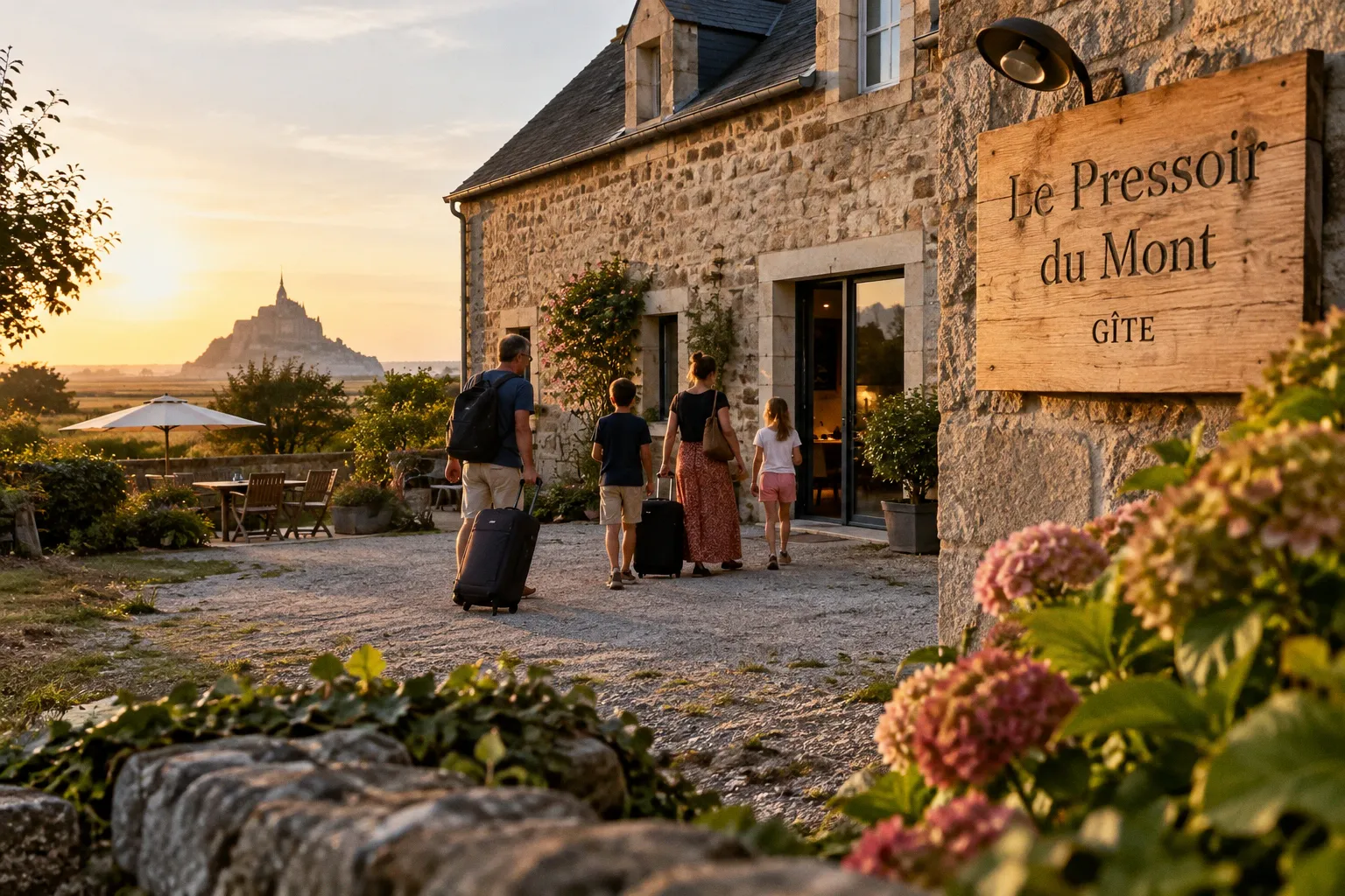 Le Pressoir du Mont : analyse du premier été d'un gîte près du Mont-Saint-Michel