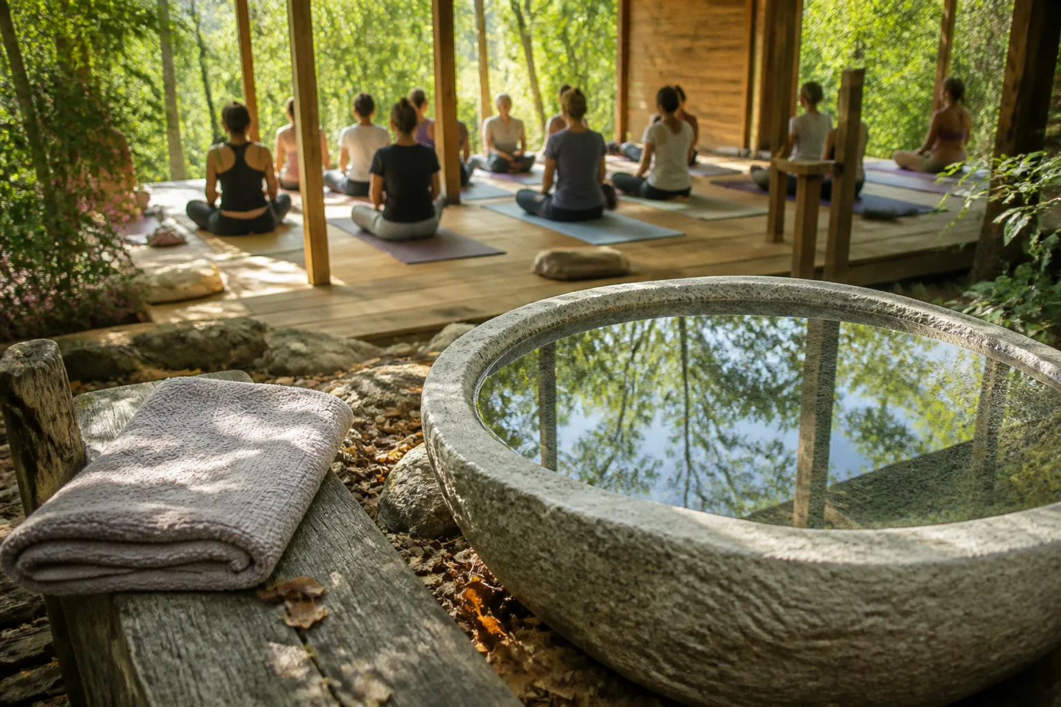 Retraite yoga ou cure thermale : quel choix contre le stress ?
